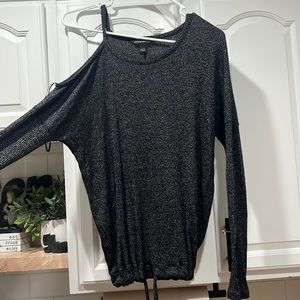 Rock & Republic one shoulder long sleeve shirt- Size: S